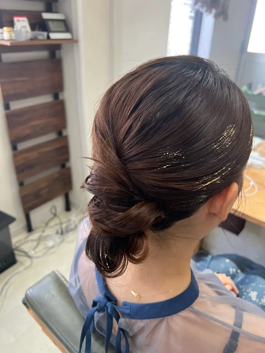 ロング ヘアアレンジ 山室 敬義のヘアスタイル