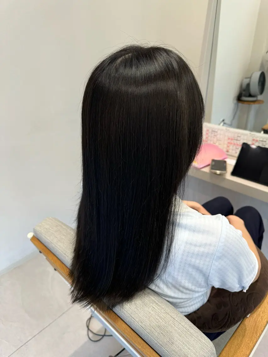 ロング カラー CRECE💫永尾 胡桃のヘアスタイル
