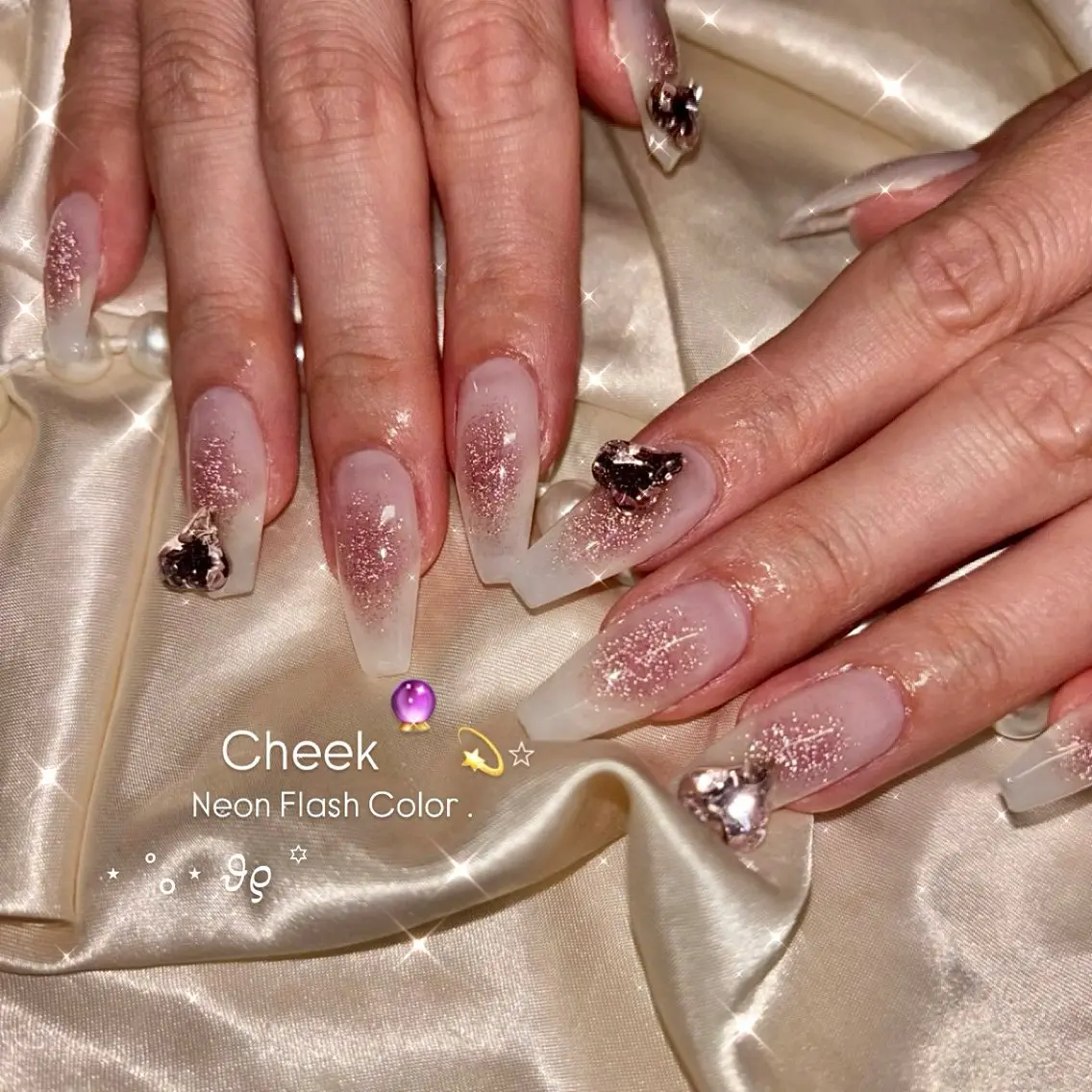 ネイル アートネイル ワンホンネイル ハンドネイル nailsalon popoのネイルデザイン