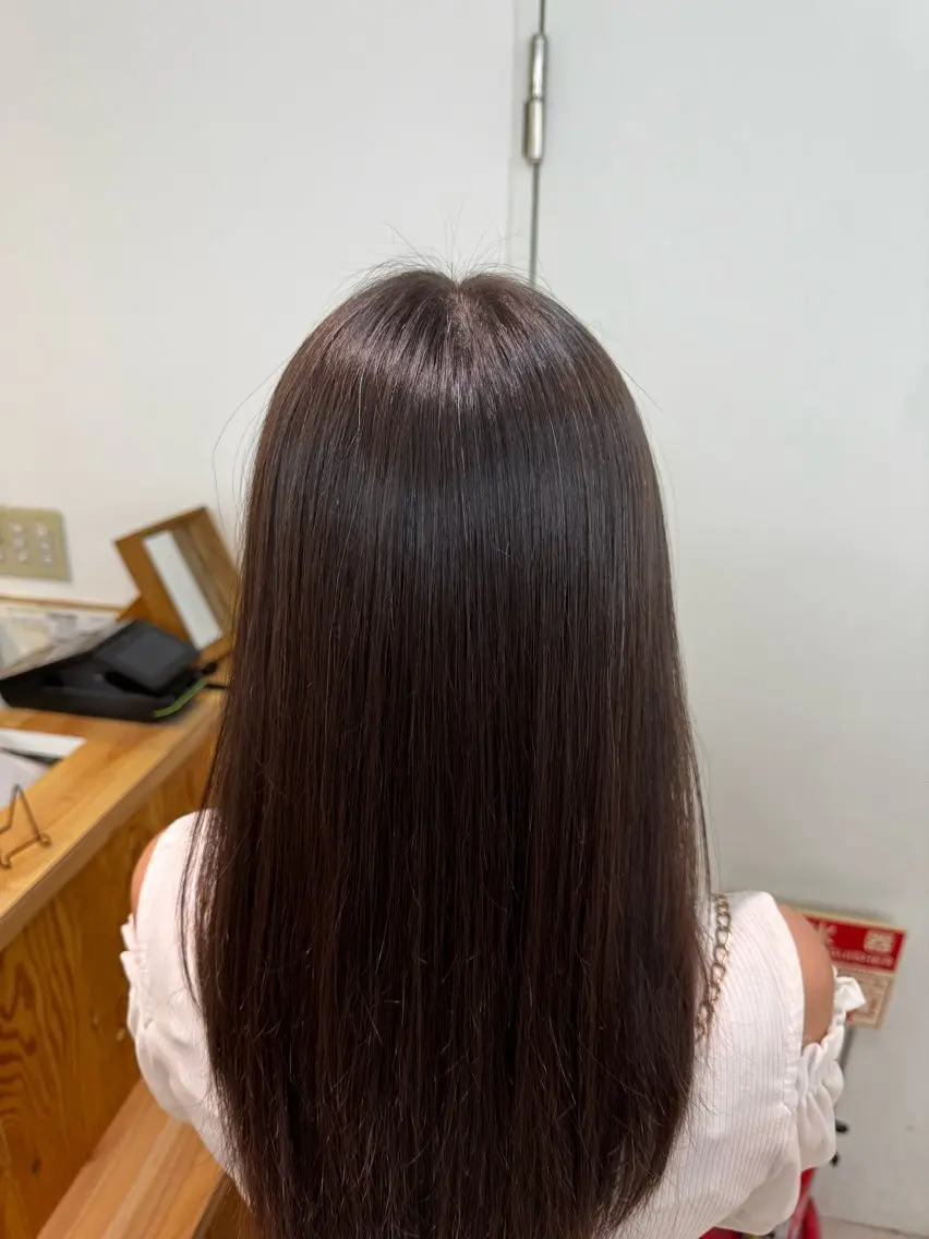 ロング 縮毛矯正 縮毛矯正 内村 光之介のヘアスタイル