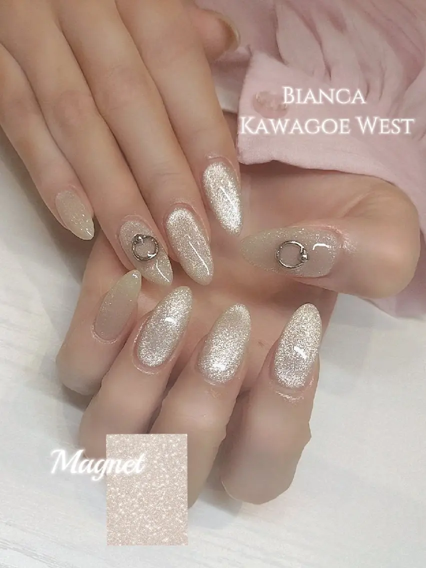 ネイル マグネットネイル Bianca川越西口 Oguraのネイルデザイン