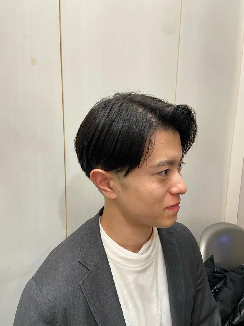 カット(マッシュ、センターパート)+シャンプー+セットの写真