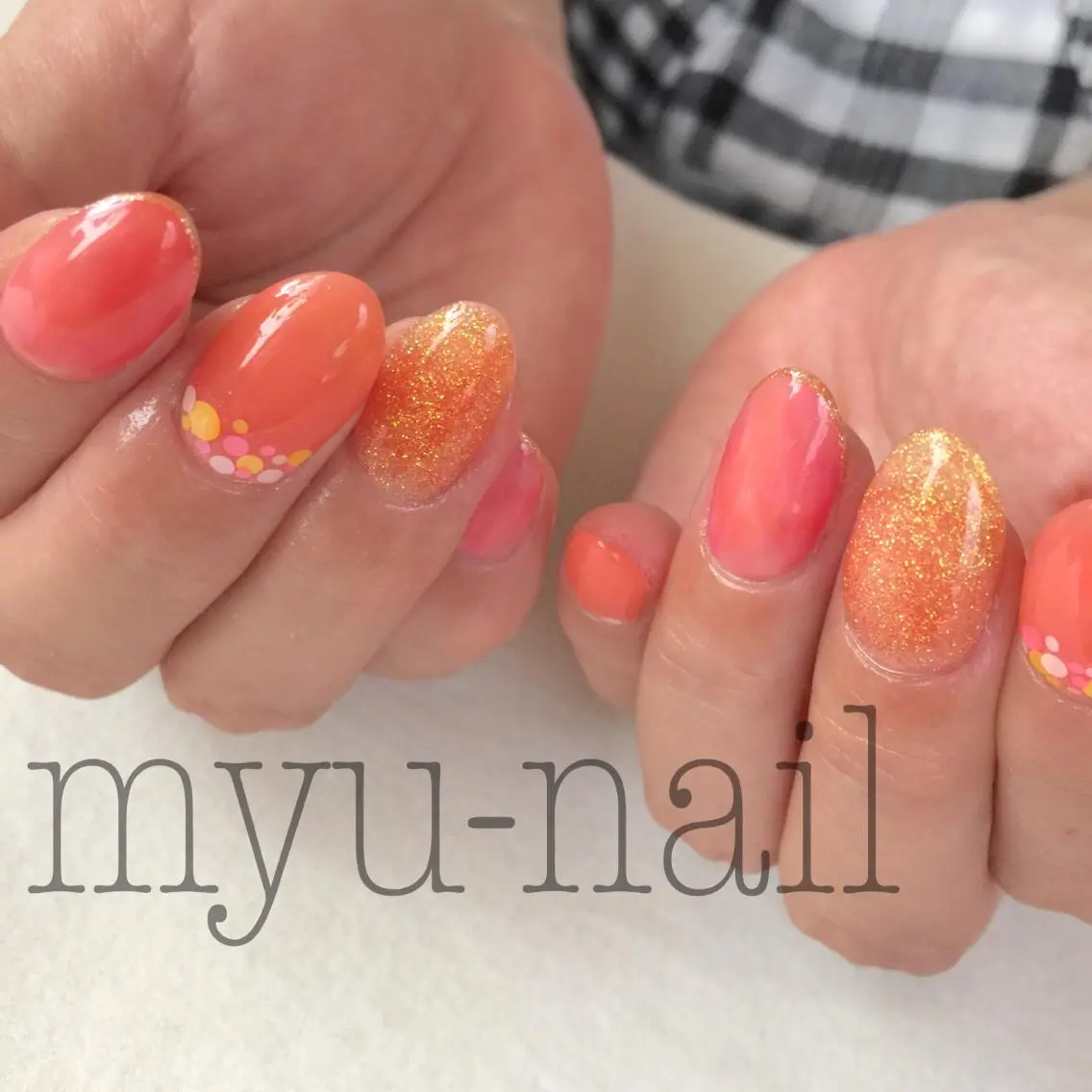 ネイル ハンドネイル ホームサロン myu-nailのネイルデザイン