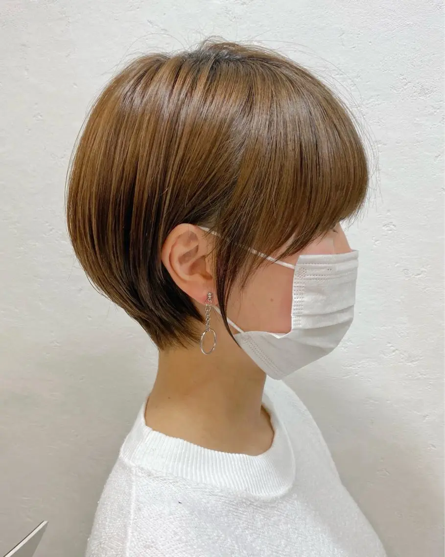 【初めての方】⭐️透明感カラー+カット+3stepトリートメントの写真