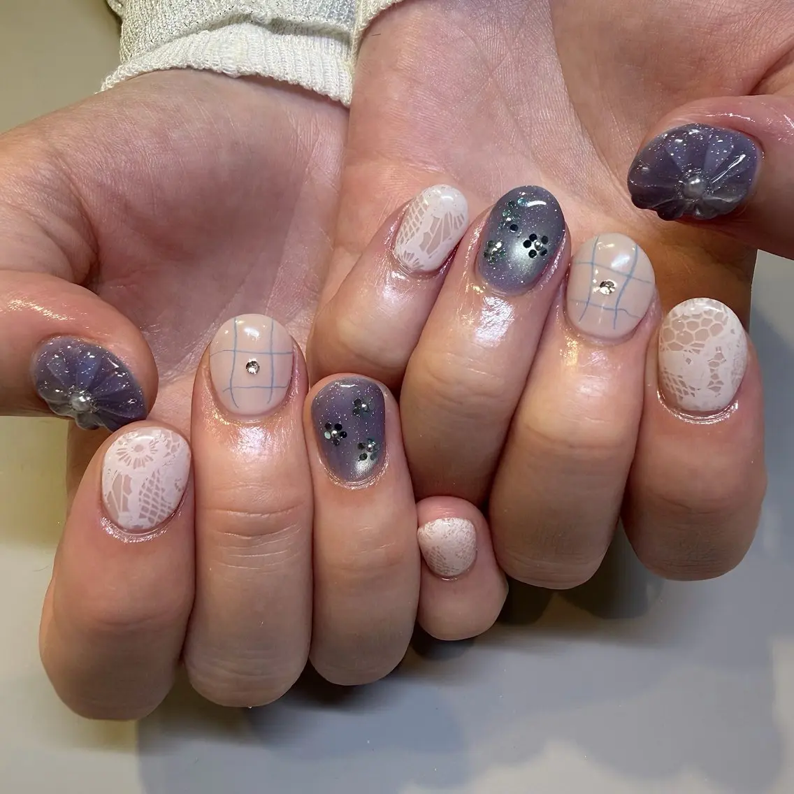 ネイル ハンドネイル 小野澤 紗智のネイルデザイン