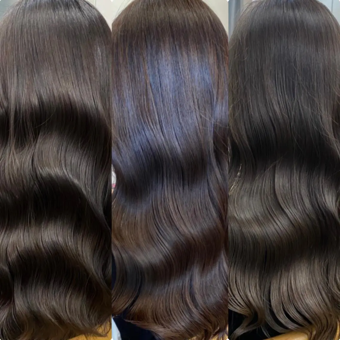 セミロング カラー イルミナカラー トリートメント カット ヘアカラー トリートメント ヘアセット プル艶職人/ にしものヘアスタイル