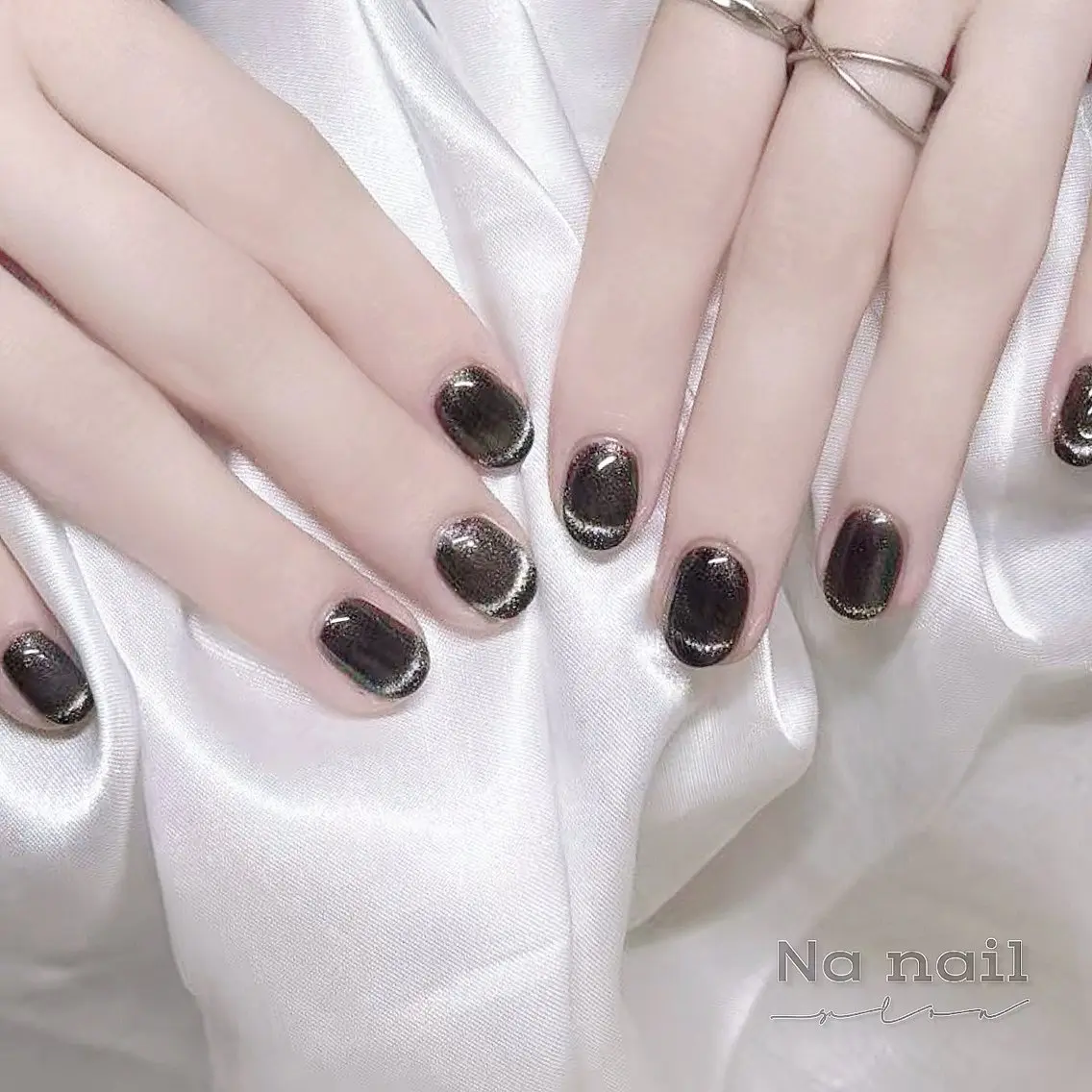 ネイル チークネイル フラッシュネイル フレンチネイル ジェルネイル グラデーション ハンドネイル ハンドケア CC Nail 高田馬場のネイルデザイン