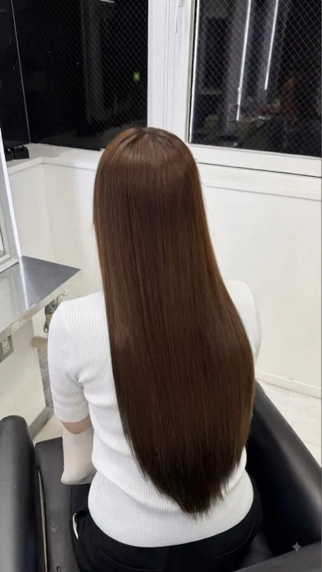 ロング カラー そら/心斎橋/韓国風 モデル募集中✨のヘアスタイル