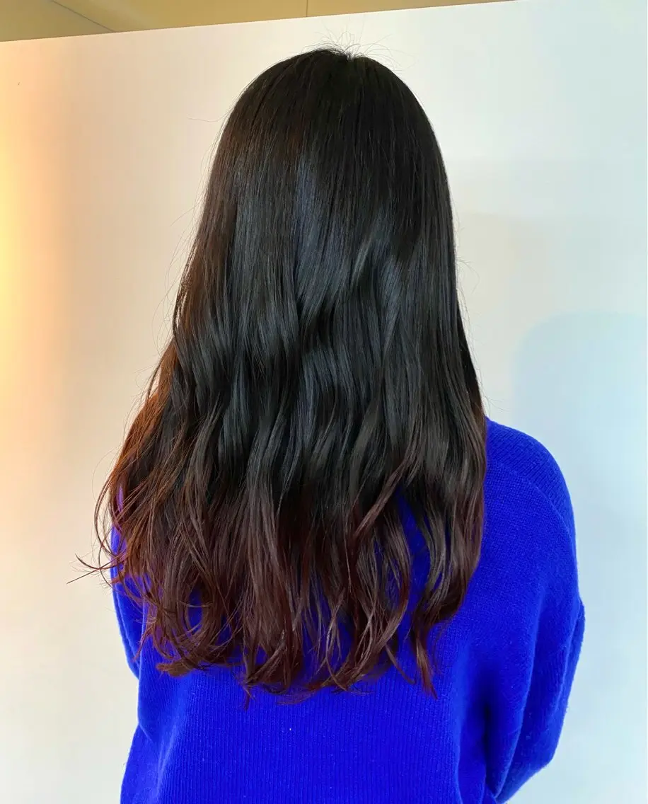 ロング カラー Aujuaソムリエ 🎨‎♡HARUのヘアスタイル