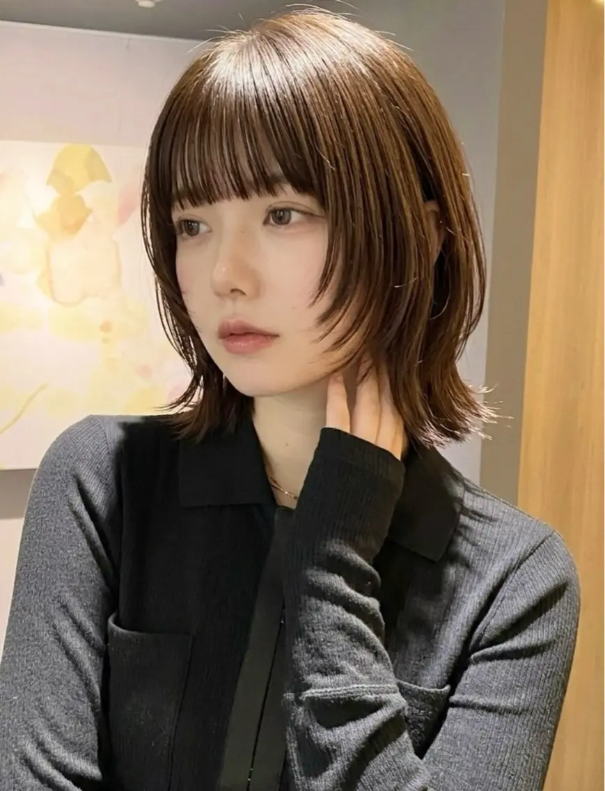ショート 松村光留 /ショート/ウルフのヘアスタイル
