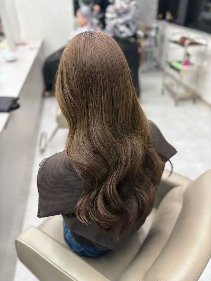 カラー ヘアカラー ハイトーン/モテ髪 🎀hina🎀のヘアスタイル