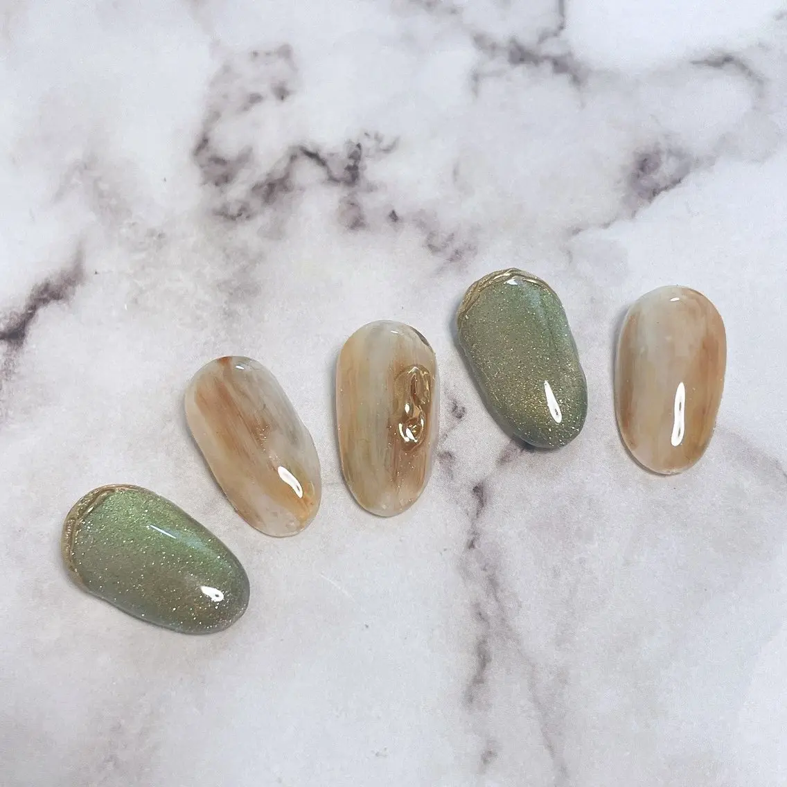 ネイル ハンドネイル 🤎Yun nail salon🤎のネイルデザイン
