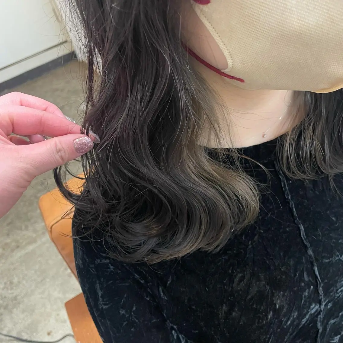 ロング 北川 智海のヘアスタイル