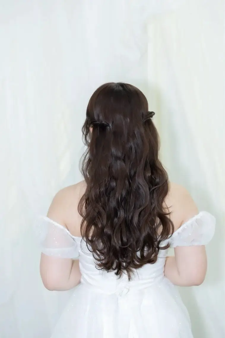 ヘアアレンジ ヘアセット 森下 真結のヘアスタイル