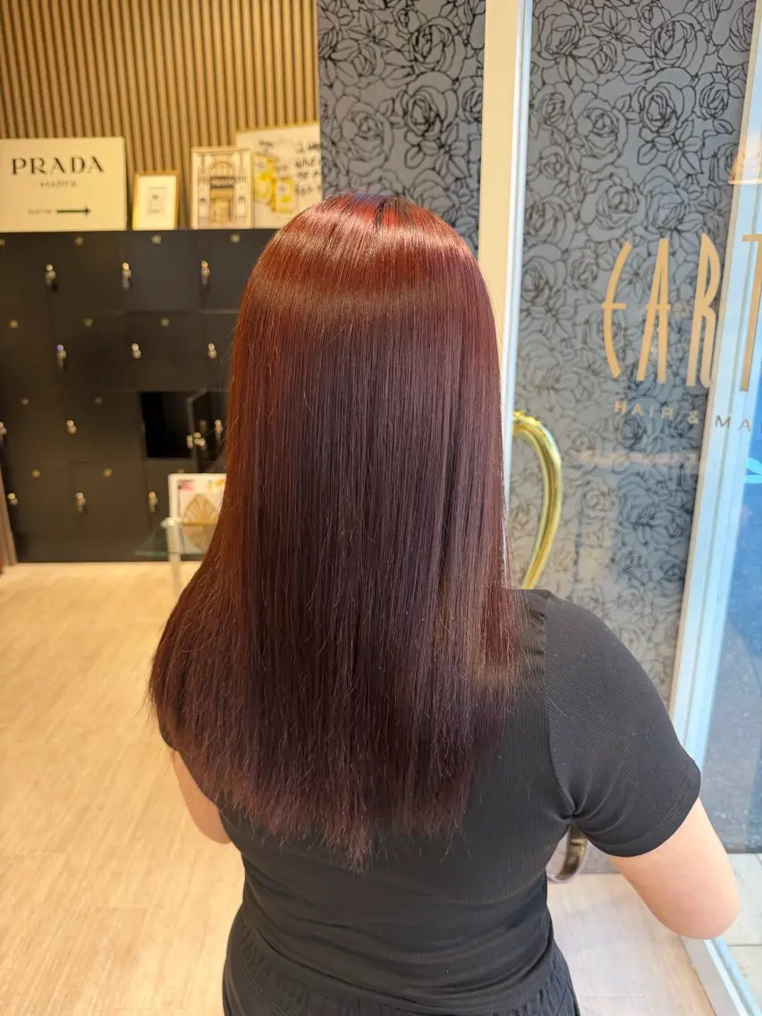 カラー ヘアカラー 武内 璃乃のヘアスタイル