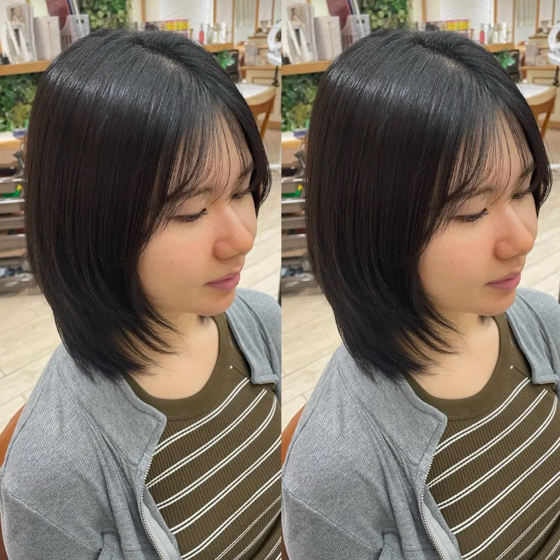 ミディアム カラー トリートメント 髪質改善矯正/カラー /吉祥寺 mariのヘアスタイル