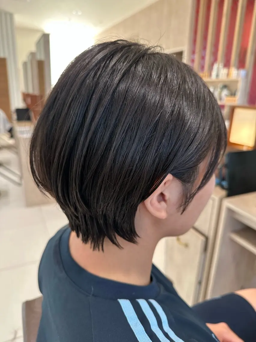 ショート ショートヘア 御舩 青衣のヘアスタイル