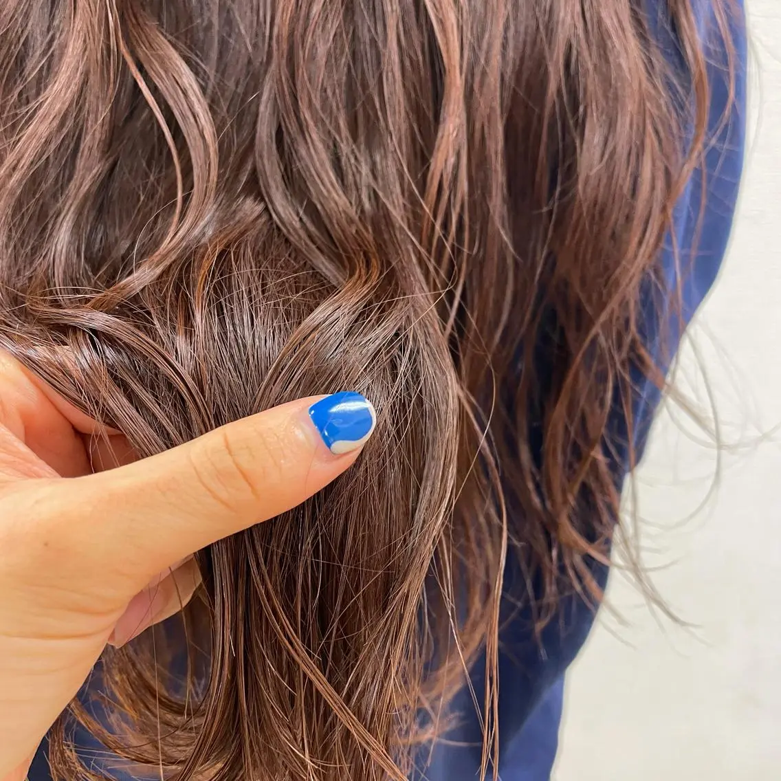 ロング カラー エクステ もりたみかこ 美容師お休み中のヘアスタイル
