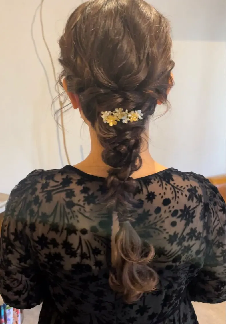 ヘアアレンジ ヘアセット HARE 川崎晴佳のヘアスタイル