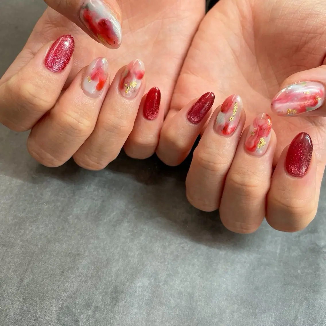 ネイル ハンドネイル reyel🦋 makiのネイルデザイン