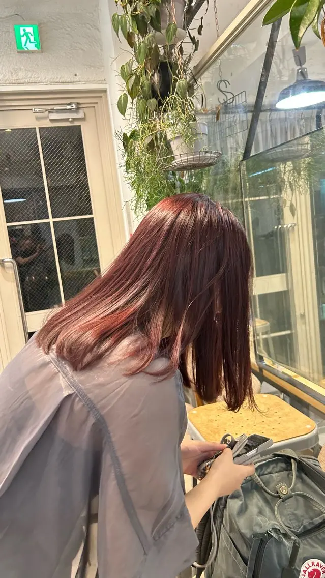 ミディアム ヘアカラー ❕マンツーマン施術❕ 🍊Moemiのヘアスタイル