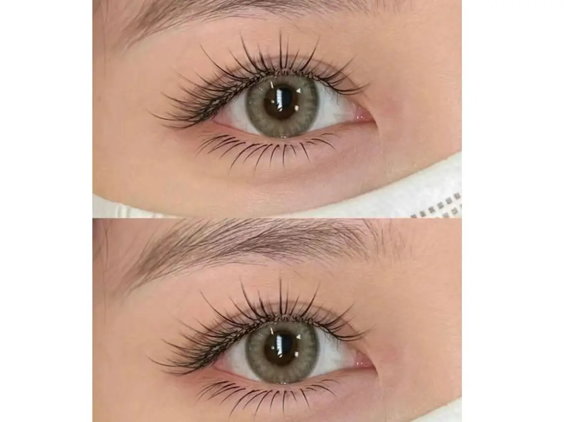 LCカール フラットラッシュ120本👀束感デザイン✨の写真