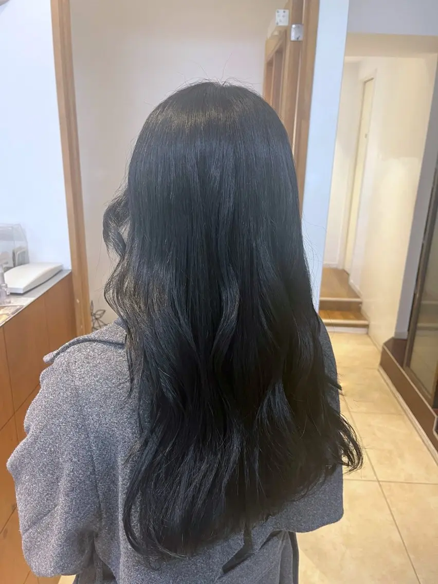 ロング カット ヘアカラー 奥山 沙季(大井町)のヘアスタイル