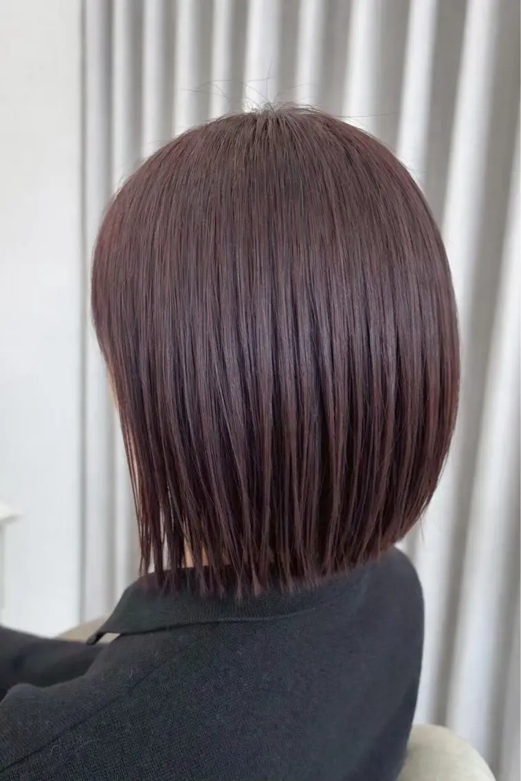 ショート カラー 大谷 真央のヘアスタイル