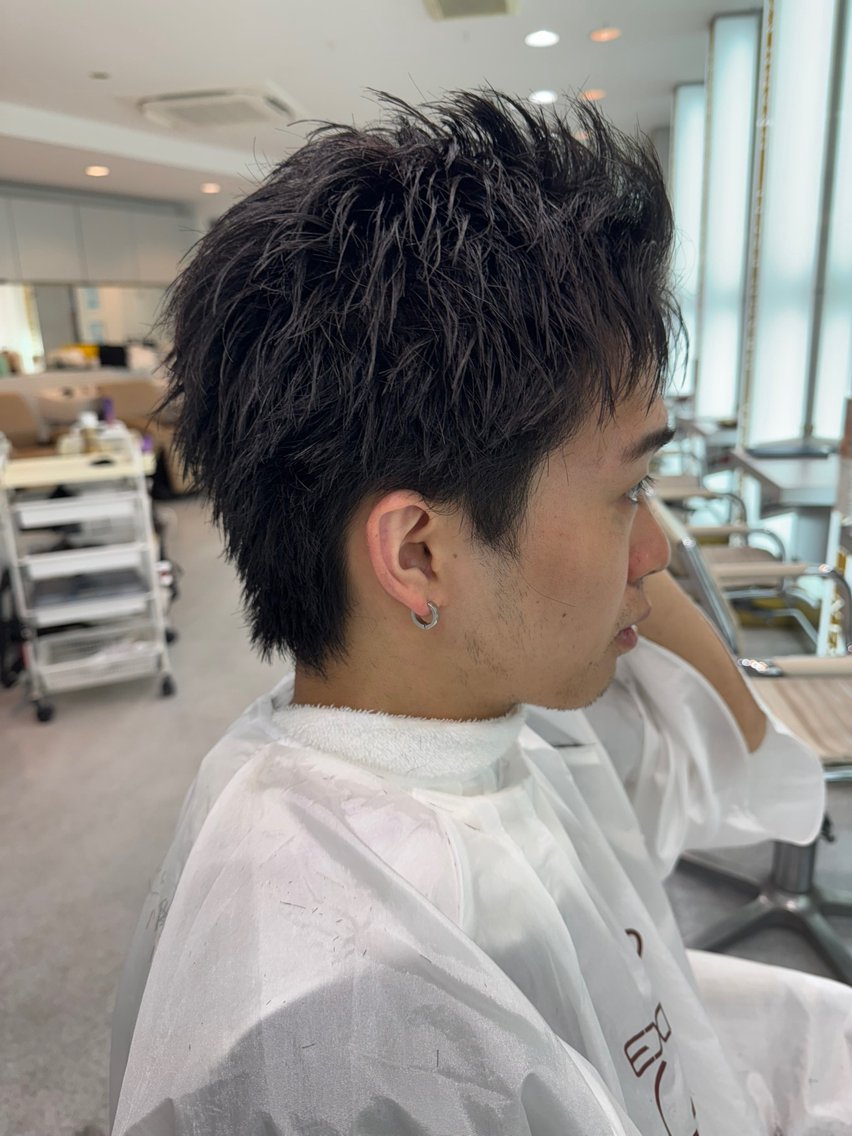 ショート メンズ スパイキーショート ショートヘア レディースカット✂️ モデル募集‼️のヘアスタイル
