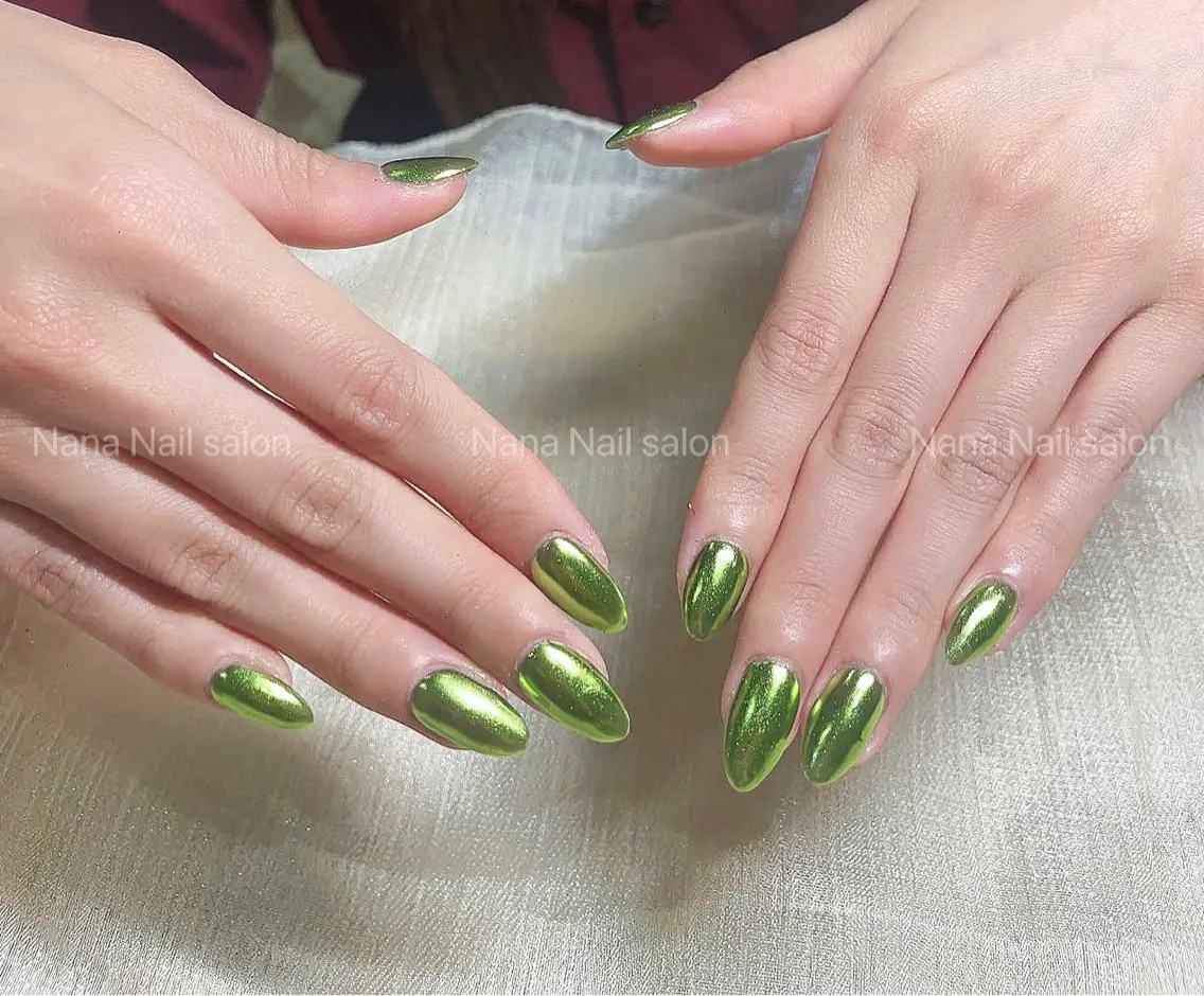 ネイル ミラーネイル ハンドネイル Unicorn Nail原宿表参道のネイルデザイン