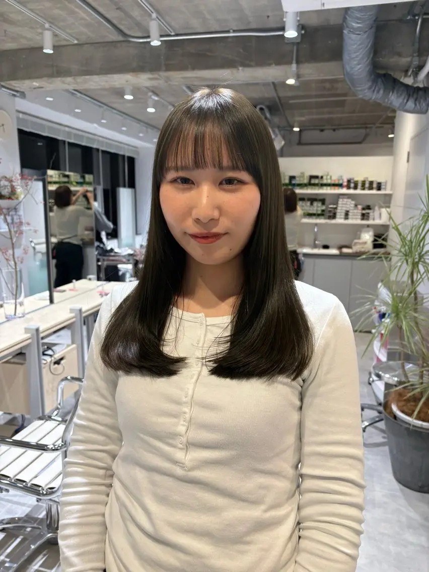 🌱【本日限定】🌱カット＋髪質改善カラー＋TRの写真