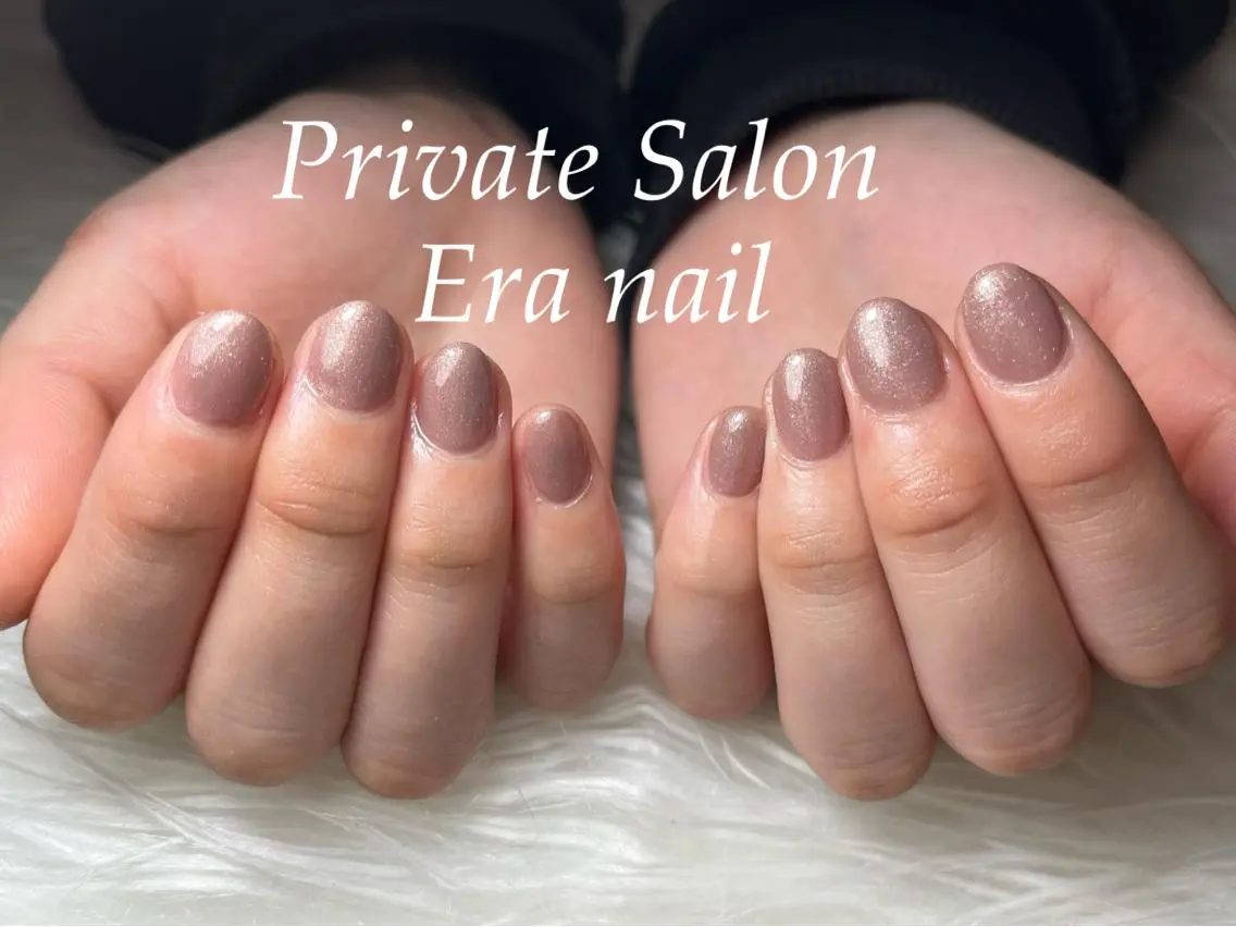 ネイル ワンカラーネイル ハンドネイル Era nailのネイルデザイン