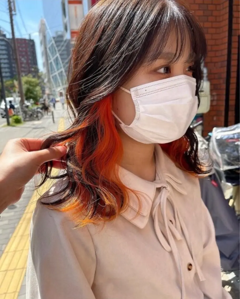 カラー カット ヘアカラー 艶髪🥣透明感カラー 🫧前田奈津実のヘアスタイル