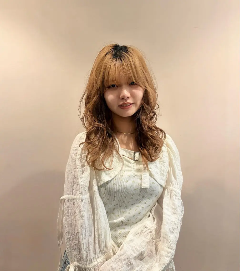 ロング 清水 璃央のヘアスタイル