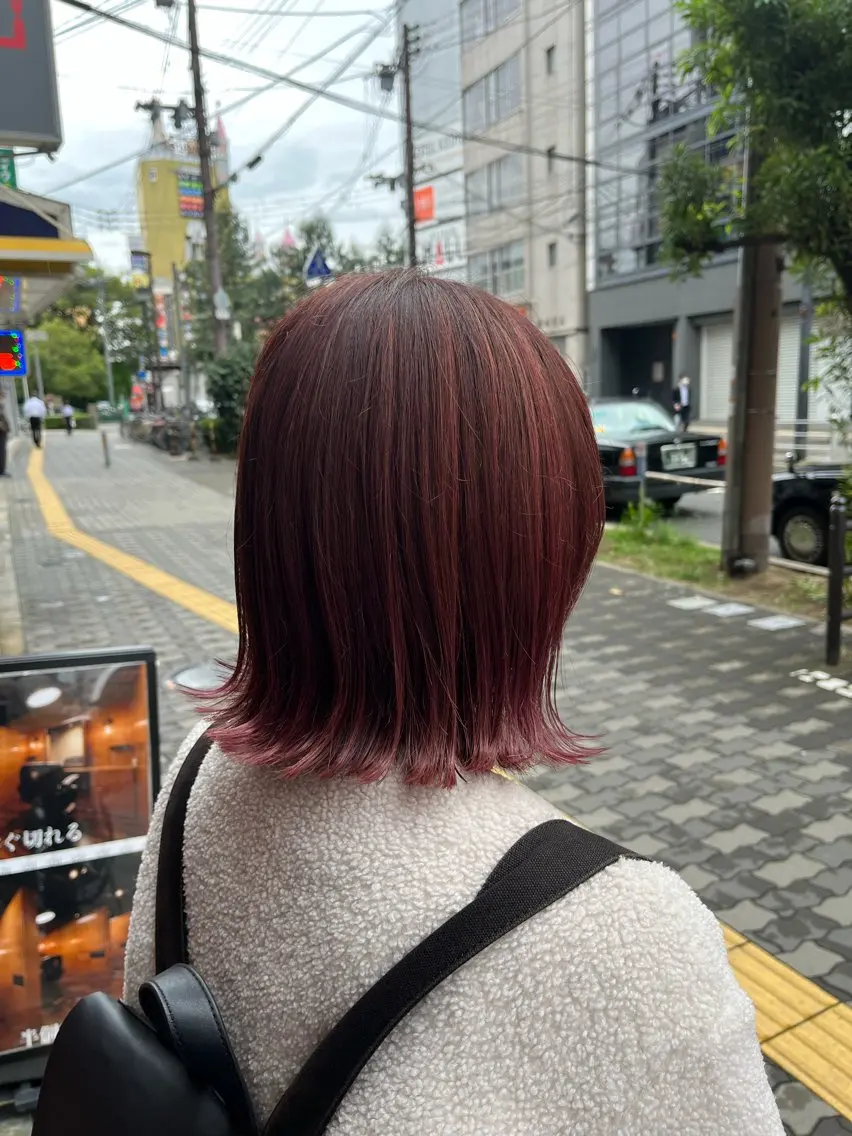 カラー ヘアカラー 艶髪🥣透明感カラー 🫧前田奈津実のヘアスタイル