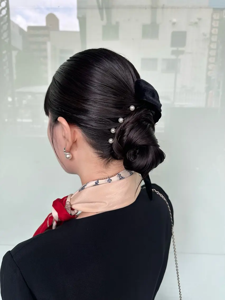 ヘアアレンジ ヘアセット yayo ヘアアレンジのヘアスタイル