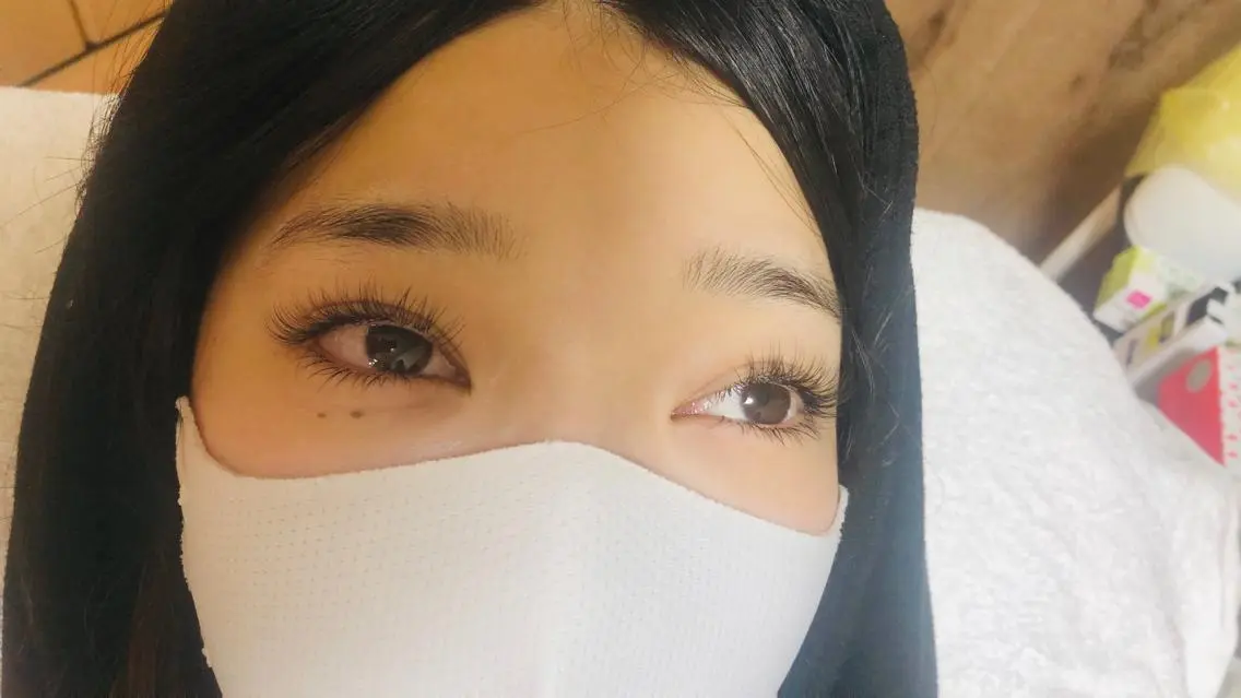 カラー パーマ マツエク・マツパ 付け放題 フラットラッシュ 下まつげエクステ 伊藤名紬 マツエク専門のマツエク・マツパデザイン