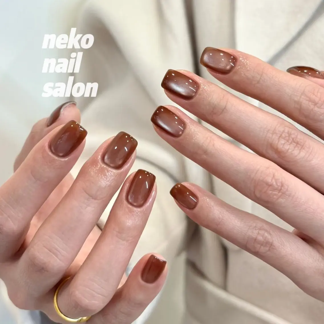 ネイル マグネットネイル neko nailのネイルデザイン