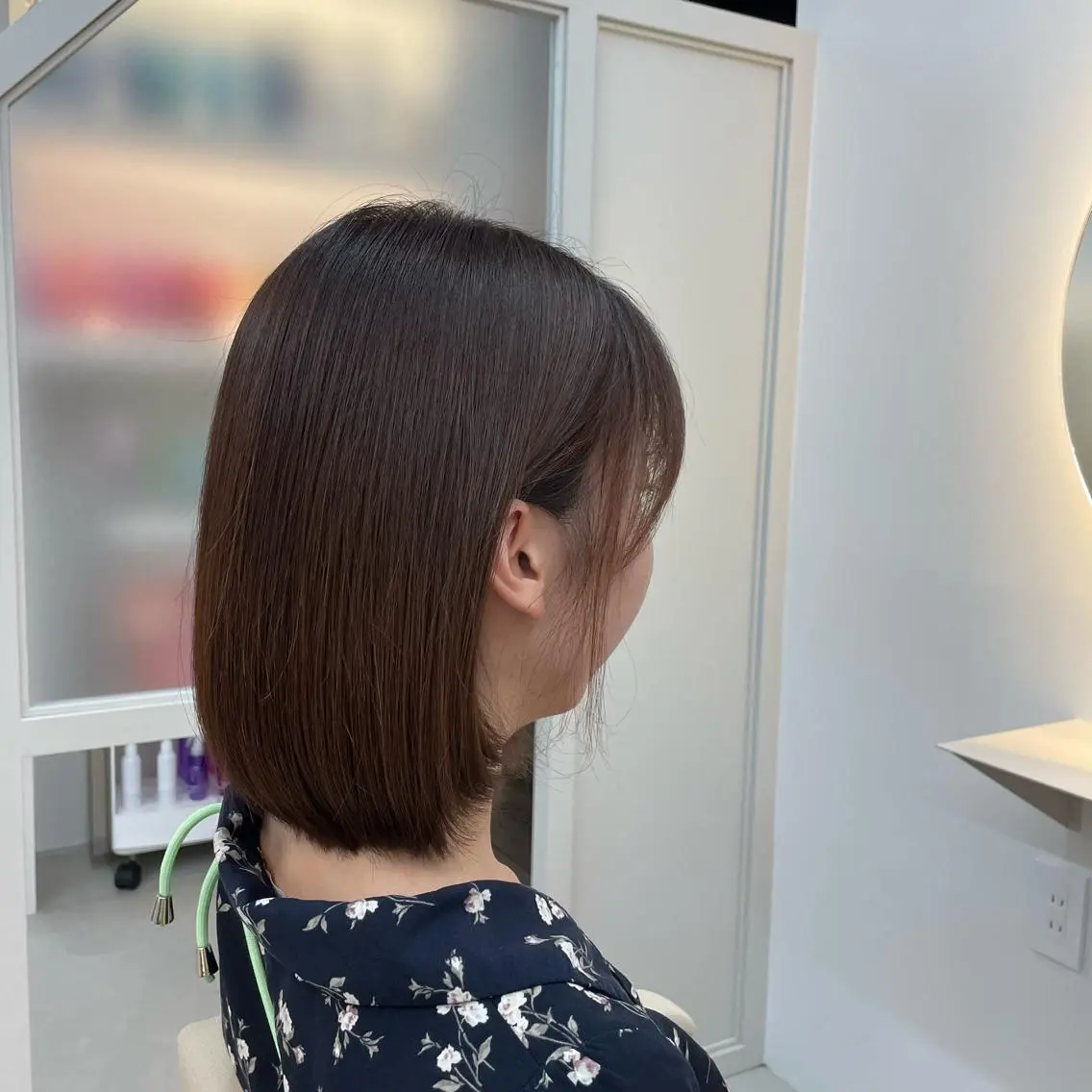 カラー 西村 真夜のヘアスタイル