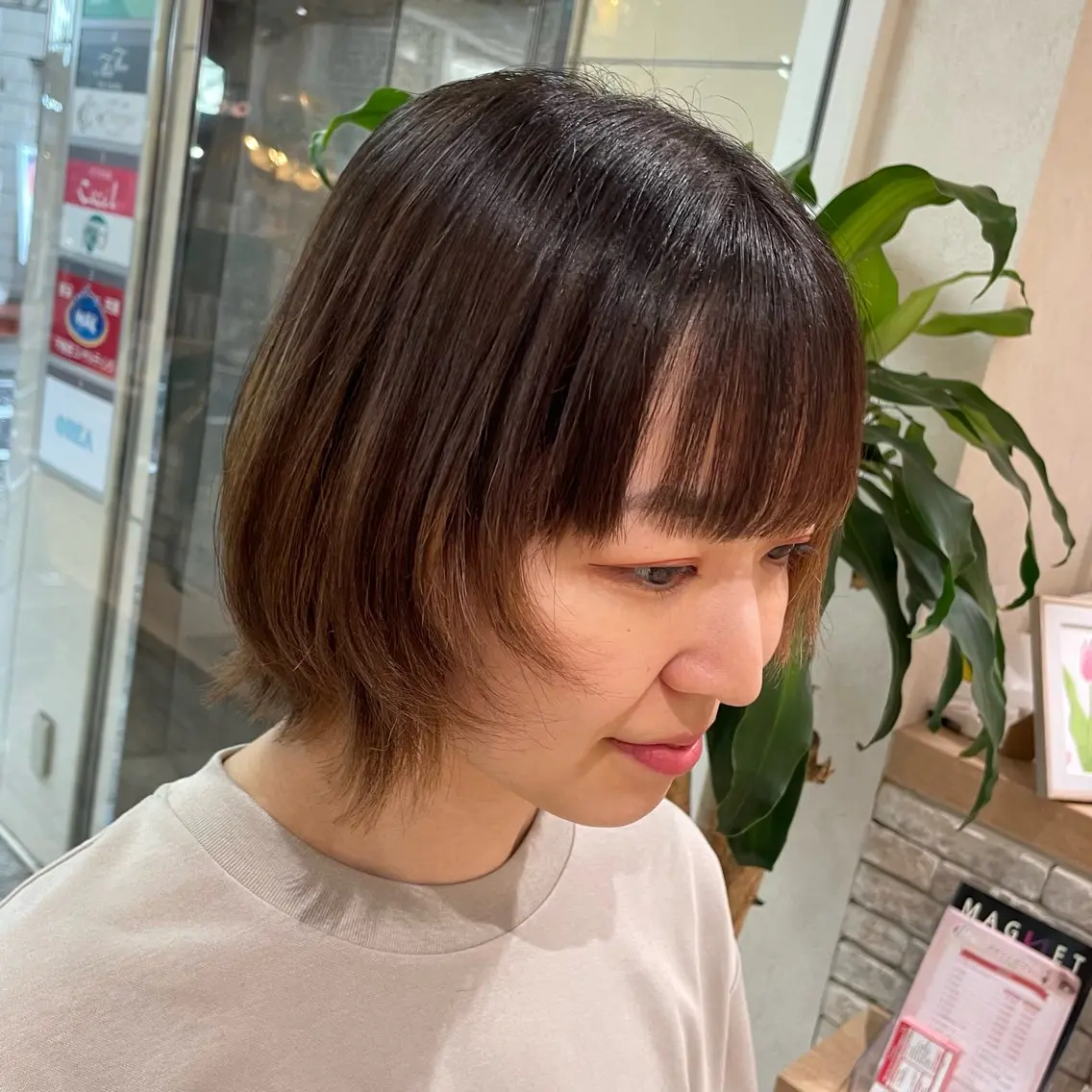 ウルフカット🐺＋縮毛矯正🥣の写真