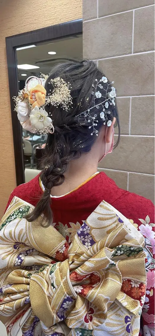 ヘアセット💐🌼成人式／前撮り／七五三のご予約のお客様はこちらから♪※AM8:00​〜​）卒業式も♪の写真