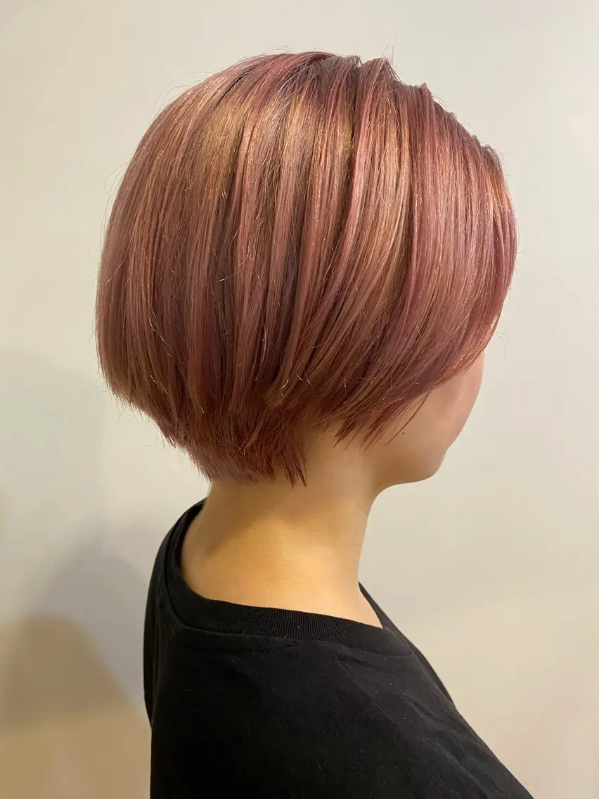 ショート 松井 愛のヘアスタイル