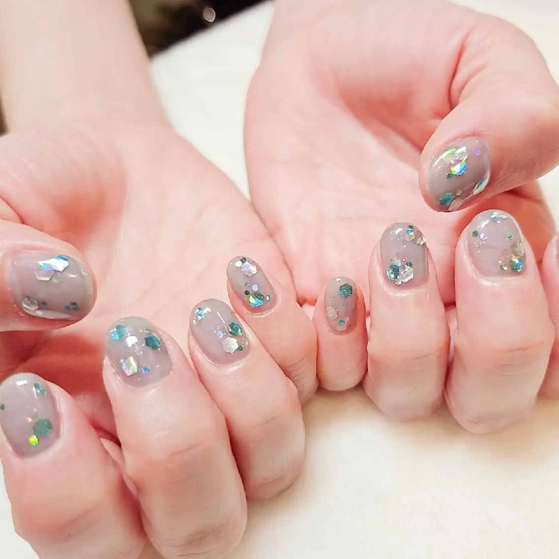 ネイル 手描きｱｰﾄ&推し活 🌟Wisteriaのネイルデザイン