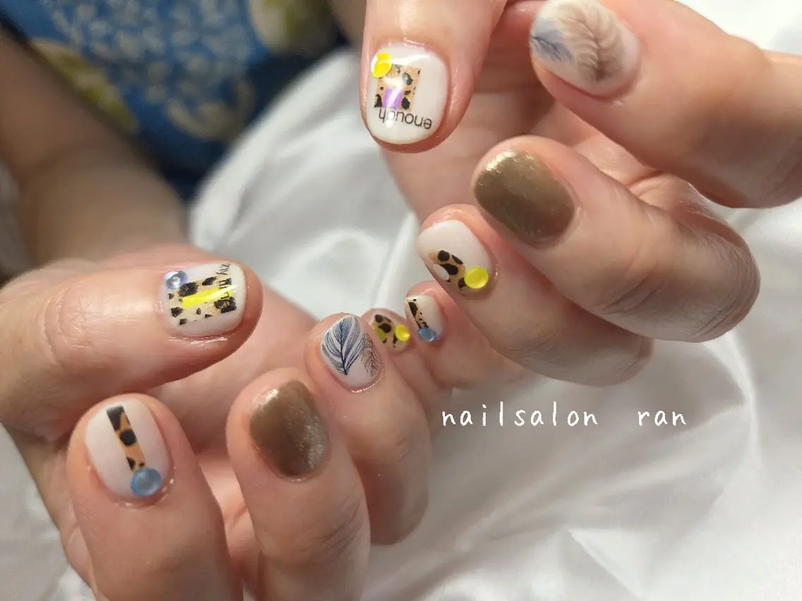 ネイル ハンドネイル ハンドケア nailsalon ranのネイルデザイン