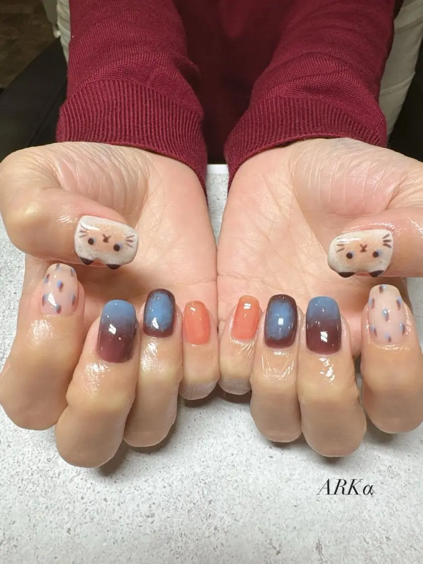 ネイル ハンドネイル Nailsalon ARKαのネイルデザイン
