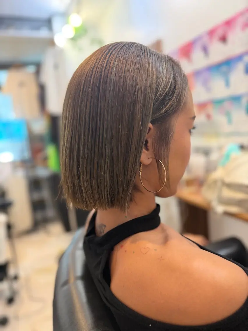 ショート カラー カット ヘアカラー トリートメント 一人一人の輝きを 心を込めてのヘアスタイル