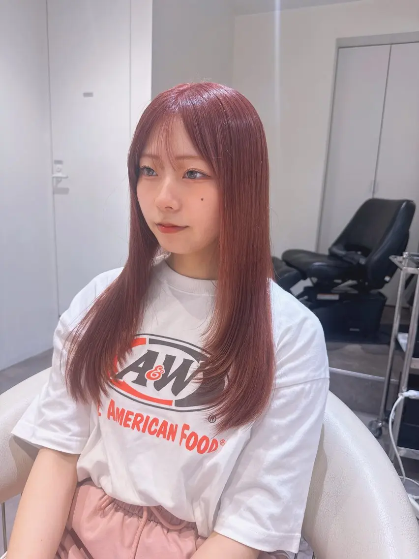 ロング カラー ブリーチ ケアブリーチ 透明感カラー ハイトーンカラー ピンクカラー カット ヘアカラー 💎透明感カラー特化 💎TAISEIのヘアスタイル