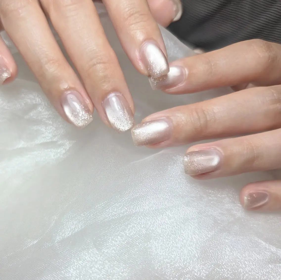 ネイル フラッシュネイル マグネットネイル ハンドネイル nail salon cocoru.のネイルデザイン