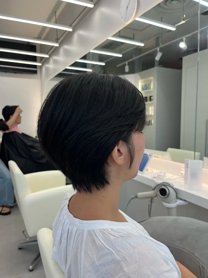 ショート カット ヘアカラー ✨🫧ボブショート 募集中🫧✨古川凌大のヘアスタイル