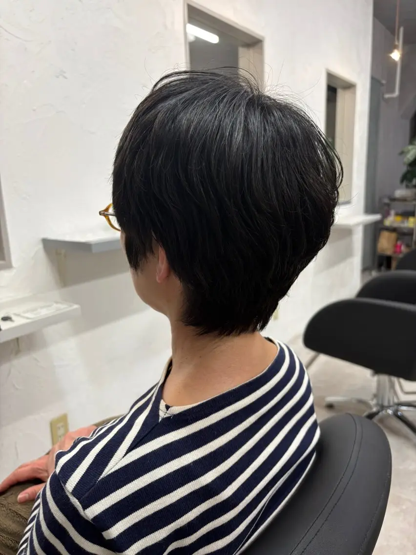 ショート レイヤーカット 💛【Dico】 ayuna💛のヘアスタイル
